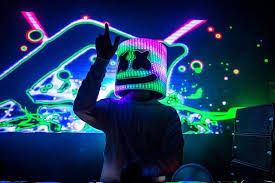 Tons of awesome dj marshmello 4k wallpapers to download for free. Wallpaper Marshmallow Dj White T Shirt Wall Cool Headgear 390325 Wallpaperuse