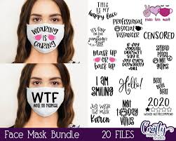 Face Mask Svg Bundle Face Mask Quotes Funny Face Mask Svg Mask Quotes Funny Face Mask Funny Faces