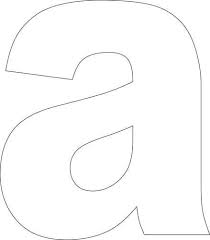 Letters printed from web browser appear up to 6 and a half inches tall while pdf letters are eight inches high. Free Printable Lower Case Alphabet Template Alphabet Templates Letter Stencils Printables Alphabet Printables Templates