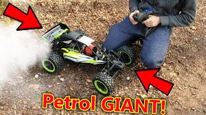 Multifunction controllers let kids scoop, dump and roll using specific. Cheap Giant Petrol Rc Car Test Rovan Q Baja Youtube