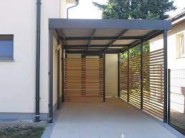 Carport Mit Anbauraum Oder Doch Doppelcarport Carport Aus Aluminium Carport Modern Carports
