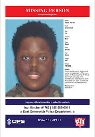 Update-Subject has been located and is safe*** The East Greenwich Township  Police Department is attempting to locate the male depicted in this Missing  Person bulletin. If you have seen this male please