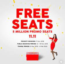 Airasia free seats may 2018. 11 18 Nov 2018 Airasia Free Seats Promotion Everydayonsales Com