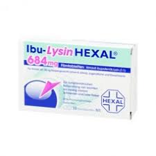 Medicines From Germany Ibu Lysin Hexal 684 Mg 10 Pcs