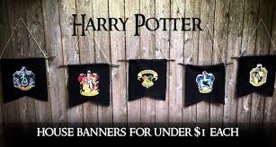 Maybe you would like to learn more about one of these? Harry Potter Hogwarts House Banners Diy Paper Trail Design