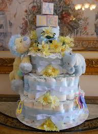 How To Make A Diaper Cake For Baby Shower My First Baby Boy Diaper Cake Front Baby Diaper Cake Boy Baby Diaper Cake Baby Diapers
