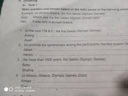 The famous games at olympia were held in honour of zeus and always included lots of religious ceremonies as well as sporting event. Tolong Jawab Guys Ya Brainly Co Id