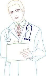 Bagaimana pendapat anda mengenai mewarnai gambar dokter di atas? Halaman Download Laki Laki Dokter Ikon Berwarna Menggambar Garis Besar Vektor