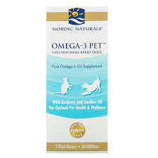 Nordic Naturals Omega 3 Pet Cats And Small Breed Dogs 2 Fl Oz 60 Ml Iherb