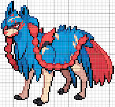 Search, discover and share your favorite pokemon pixel gifs. Zacian Pixel Art Pokemon Pixel Art Pixel Art Pattern