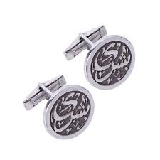 arapca harfli gumus kol dugmesi personalized initial jewelry arabic jewelry sterling silver cufflinks