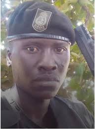 Police say in a statement that preliminary findings regarding the case of  an officer holding a gun in a video uttering threatening words towards  members of the opposition UDP has revealed that,