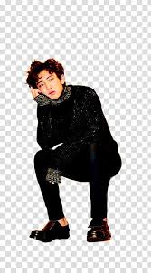 Park chanyeol (박찬열) is a south korean rapper, singer, songwriter and actor. Exo Chanyeol Man Holding Placing His Chin On Hand Transparent Background Png Clipart Hiclipart