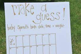 Your due date is not 100 percent accurate. Low Key Baby Shower Games And Activities The Sweetest Digs