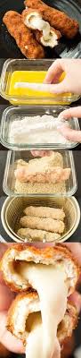Mozzarella Stick Chicken Fries Recipe Chicken Mozzarella Sticks Recipe Cooking Recipes Recipes Fried Chicken Recipes