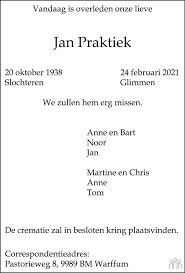 Dit is kosteloos zelf een polyester zwembad maken vrijblijvend. Jan Praktiek 24 02 2021 Overlijdensbericht En Condoleances Mensenlinq Nl