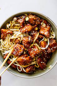 Updated for 2018 with video! Crispy Sesame Chicken Simply Delicious