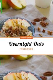 Overnight Oats Mit Apfeln Rezept Gesunde Rezepte Overnight Oats Rezept Essen