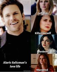 Alaric Saltzman's love life... #alaricsaltzman #thevampirediaries