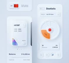Skeuomorph Mobile Banking By Alexander Plyuto Appdesign App Interface Design App Design Inspiration Interface Design