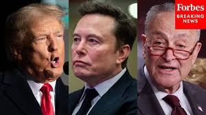 Chuck Schumer Asked If He Would Work With Elon Musk To Kill Trump's Big  Beautiful Bill In The Senate