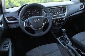Packed with a host of features, you certainly won't be able to guess the price of this car just by its looks. 2021 Hyundai Accent Interior Photos Carbuzz