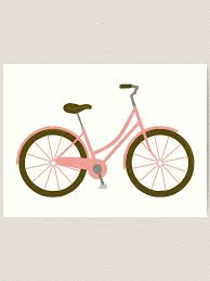 Shop high quality bicycle canvas wall art. Pink Bicycle Print Vintage Romantic Wall Art Dutch Decor Cute Dutch Bike Vintage Style Photo Washed Color Canvas Old Brick House Photo Home Decor Home Living Delage Com Br