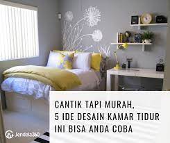 Mendesain kamar tidur sempit tidak hanya membuat desain interior untuk menghemat ruang, tetapi juga mengkombinasikan gaya dekorasi dengan luas ruangan sehingga menghasilkan keseimbangan dan keindahan. Cantik Tapi Murah 5 Ide Desain Kamar Tidur Ini Bisa Anda Coba