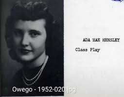 1952 Graduate Ada Mae Hensley White