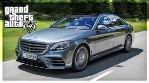 Gta 5 2014 Mercedes Benz S500 W222 Gameplay Mercedes S Class Mercedes Car Benz S Class