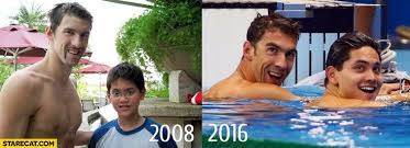 He graduated from the university of texas at austin, where he was a member of the texas. Michael Phelps Photo With Young Singapore S Swimmer Joseph Schooling Who Beaten Him Rio Olympics Starecat Com