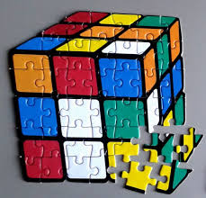 Assemble the six pieces of this puzzle into a 1.25in cube. Non Twisty Puzzles Snake Hanayama Babylon And More