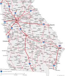 A cost of living index above 100 means dekalb county, georgia is more expensive. Map Of Georgia Cities Georgia Road Map