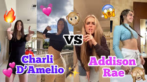 The tiktok star (aka addison rae) has issued an apology after fans uncovered past . Charli D Amelio Vs Addison Rae Tiktok Dance Battle Chords Chordify