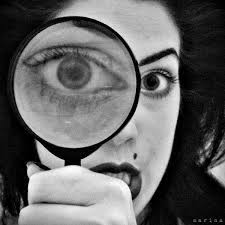 Through The Magnifying Glass 1 By Marinacoric On Deviantart Magnifying Glass Glass Photography Art Reference Photos