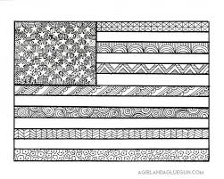 Print then cut out each flag, then fold the top flap over some string or ribbon and glue in place. Free Patriotic Coloring Pages Sugar Bee Crafts