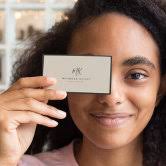 Pure Water business card template