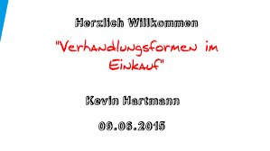 I was born in vermont, i live in chicago, i like staying behind the camera. Verhandlungsformen Im Einkauf By Kevin Hartmann