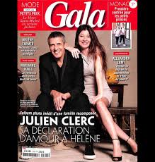 She studied letters and obtained a master's degree, then turned to history, thus obtaining a dea. Julien Clerc Et Helene Gremillon Gala En Kiosques Ce 19 Septembre 2018 Purepeople