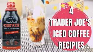 Easy Trader Joes Iced Coffee Recipes Trader Joe S Cold Brew Iced Coffee Oat Milk Youtube