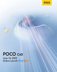 Xiaomi Poco C40 launching on June 16 ...