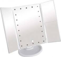 Comoda este prevazuta cu doua sertare rotative, fiecare compartimentat in. Oglinda Machiaj Cu Led
