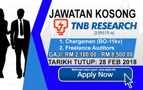 Jawatan kosong tenaga nasional berhad (tnb). Jawatan Kosong Tenaga Nasional Berhad Tnb Research 28 Februari 2018 Jawatan Kosong Kerajaan Swasta Terkini Malaysia 2021 2022