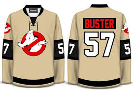 Geeky Jerseys Only Available For A Limted Time Busters 3 0 Hockey Jersey Jersey Design Hockey
