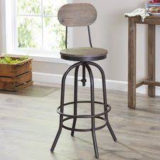 This solid wood bar stool is sturdy enough for family affairs, yet the natural finish makes it a warm and welcome addition to any kitchen counter. Extra Tall 34 40 Restaurant Bar Stools Wayfair Supply Bar Stools Adjustable Bar Stools Restaurant Tables And Chairs