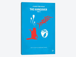 The hangover part iii this moment, there is not any marriage. The Hangover Part Ii Minimal Movie Poster Canvas A Chungkong Icanvas