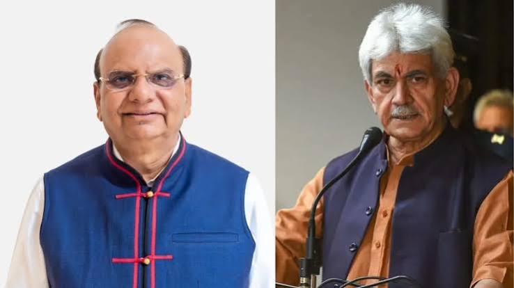 विनय कुमार सक्सेना को J&K के लेफ्टिनेंट गवर्नर का अतिरिक्त प्रभार, मनोज सिन्हा के छुट्टी पर रहने तक संभालेंगे पद - India TV Hindi