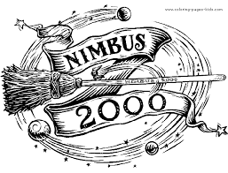 Nimbus 2000 Harry Potter Color Page Nimbus 2000 Harry Potter Color Page 2020 Harry Potter Dovmeleri Harry Potter Sanati Hogwarts