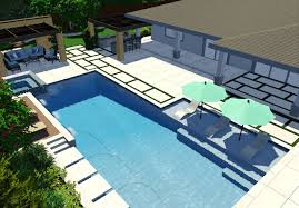 Lot 76 3d Pool Rendering Birds Eye View Pool Photos Pool Pool Designs