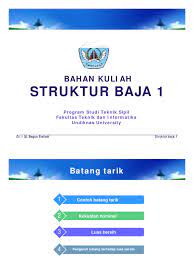 Maybe you would like to learn more about one of these? Materi Baja 1 01 Teknik Sipil Pdf